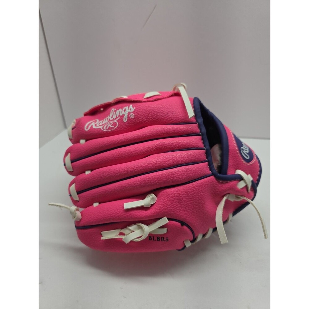 Rawlings Player Series PL90PPW 9” Youth/Kid Tee Ball Glove Pink Right Hand Throw
